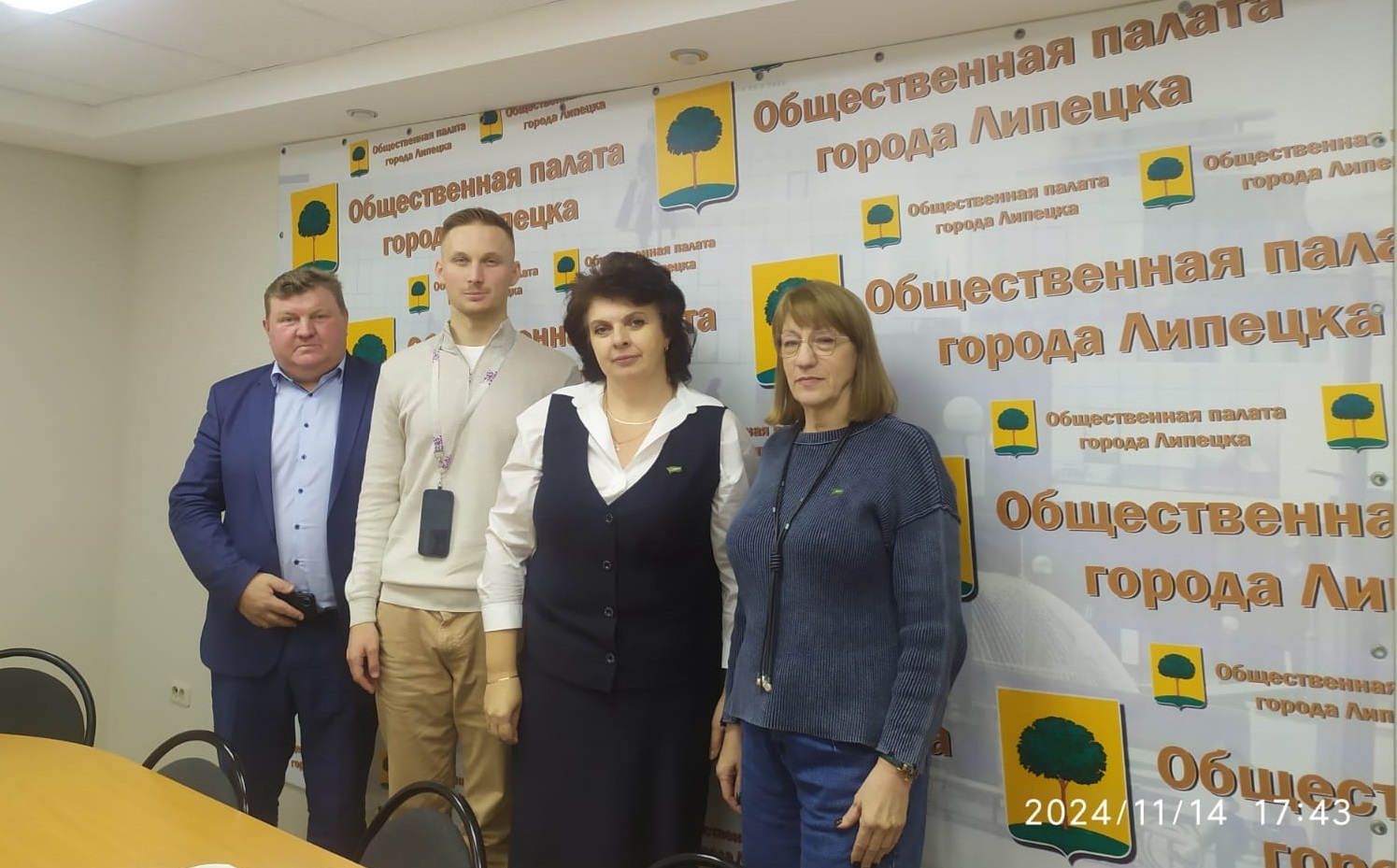 Обмен опытом с Общественной палатой Ленинградской области