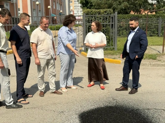 На улице С.М. Шерстобитова по обращениям жителей начался ремонт дороги